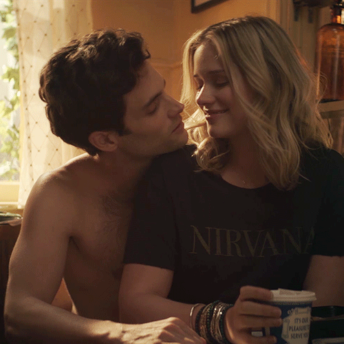 Good morning kiss gif